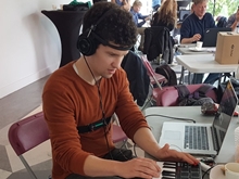 Jack, Francois, and Sean at Hack the Brain 2017