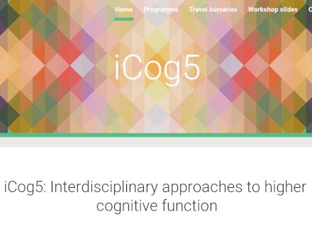 Raluca Briazu presents her work at iCog5