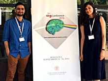 Vaibhav and Pinar present their work at MIC